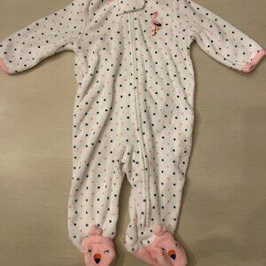 3m Carters Terry Cloth Flamingo Sleep and Play